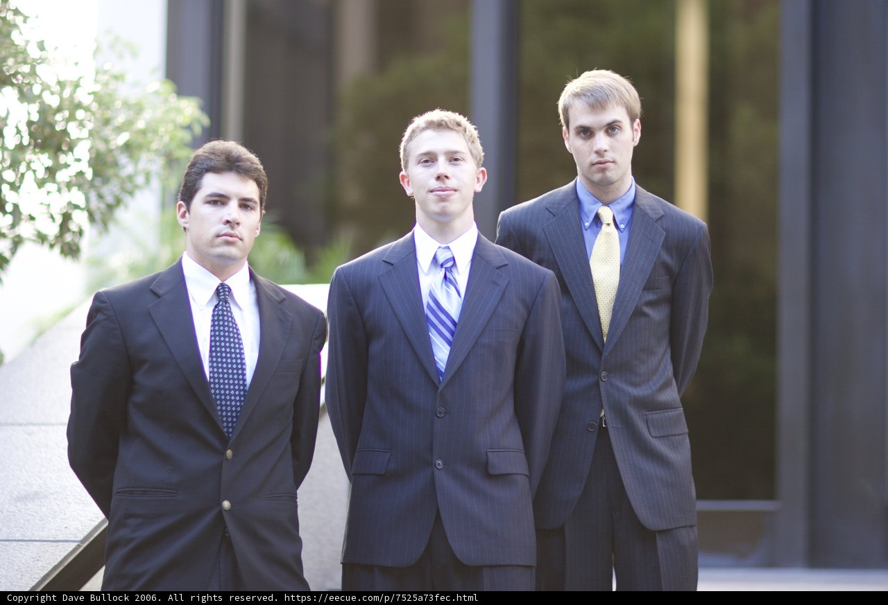 Three Men in Suits: The Definition of Class