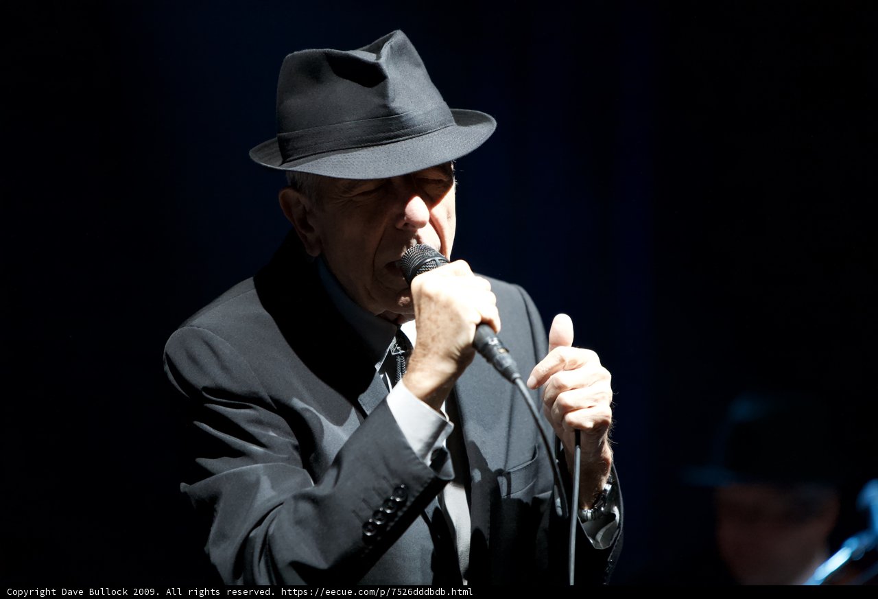 Leonard Cohen's Last Performance