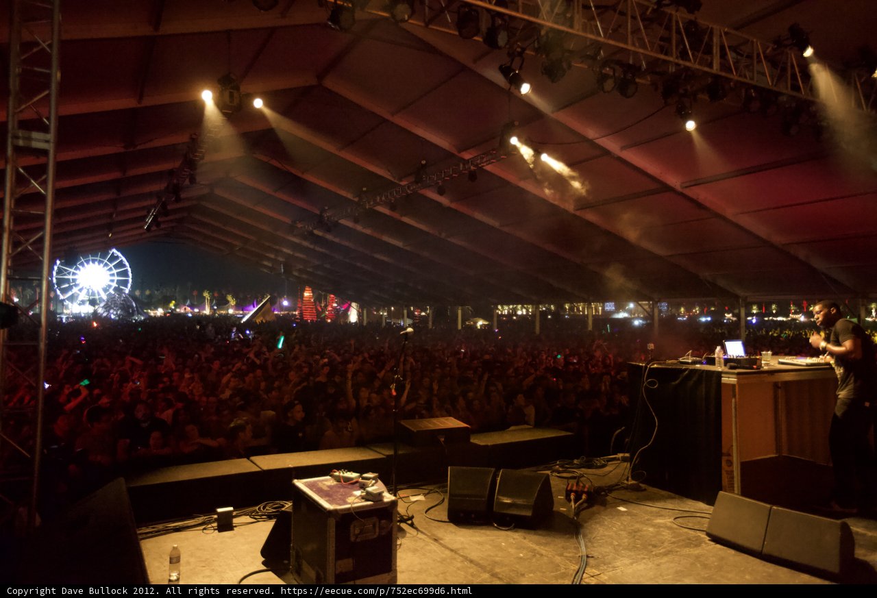 Flying Lotus Rocks the Crowd at Coachella 2012