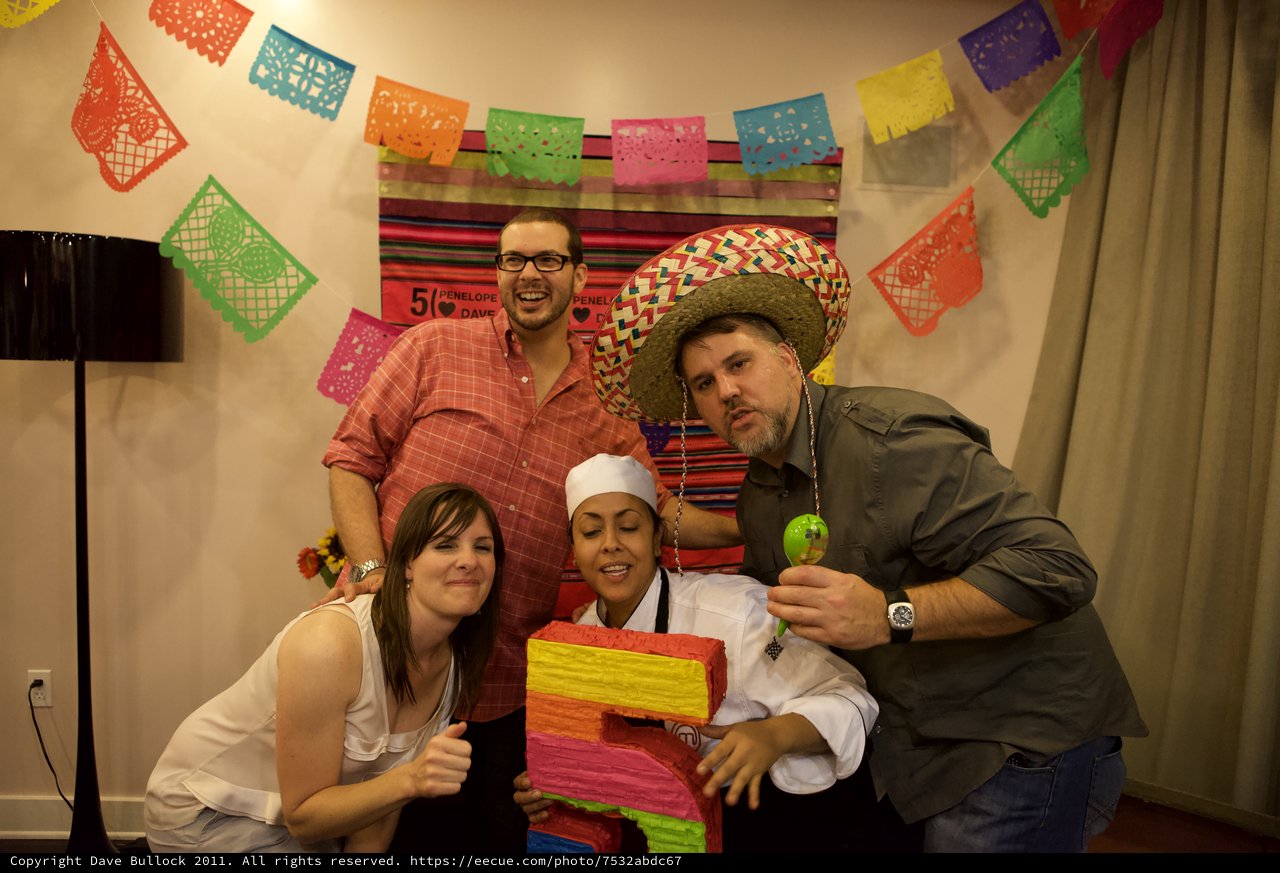 Fiesta Celebration at Five-Year Anniversary Party