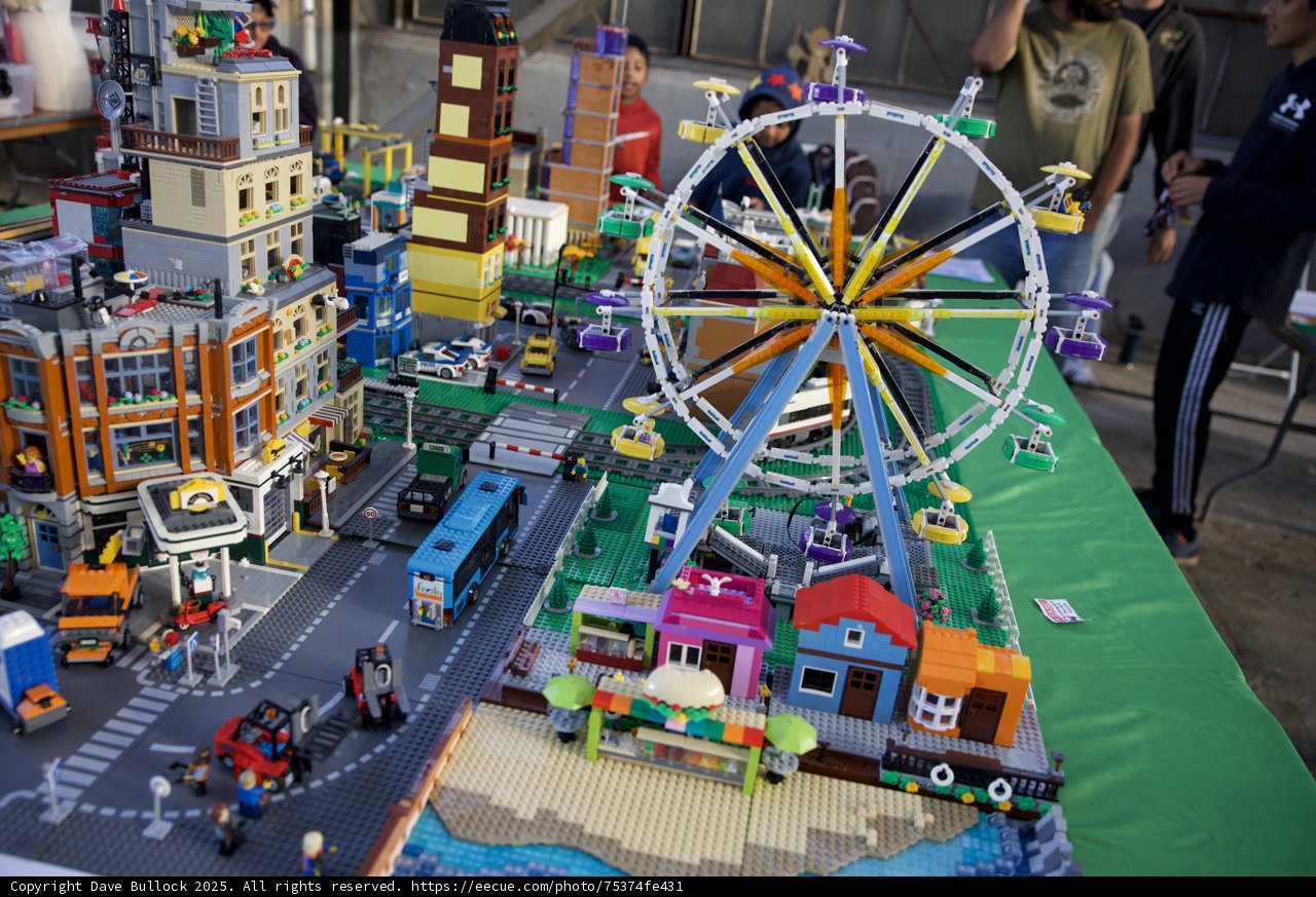 Lego Wonderland at Maker Faire 2025