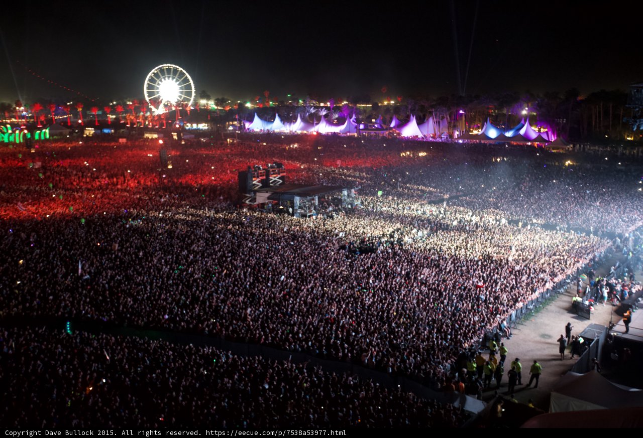 Electric Atmosphere at Coachella 2015