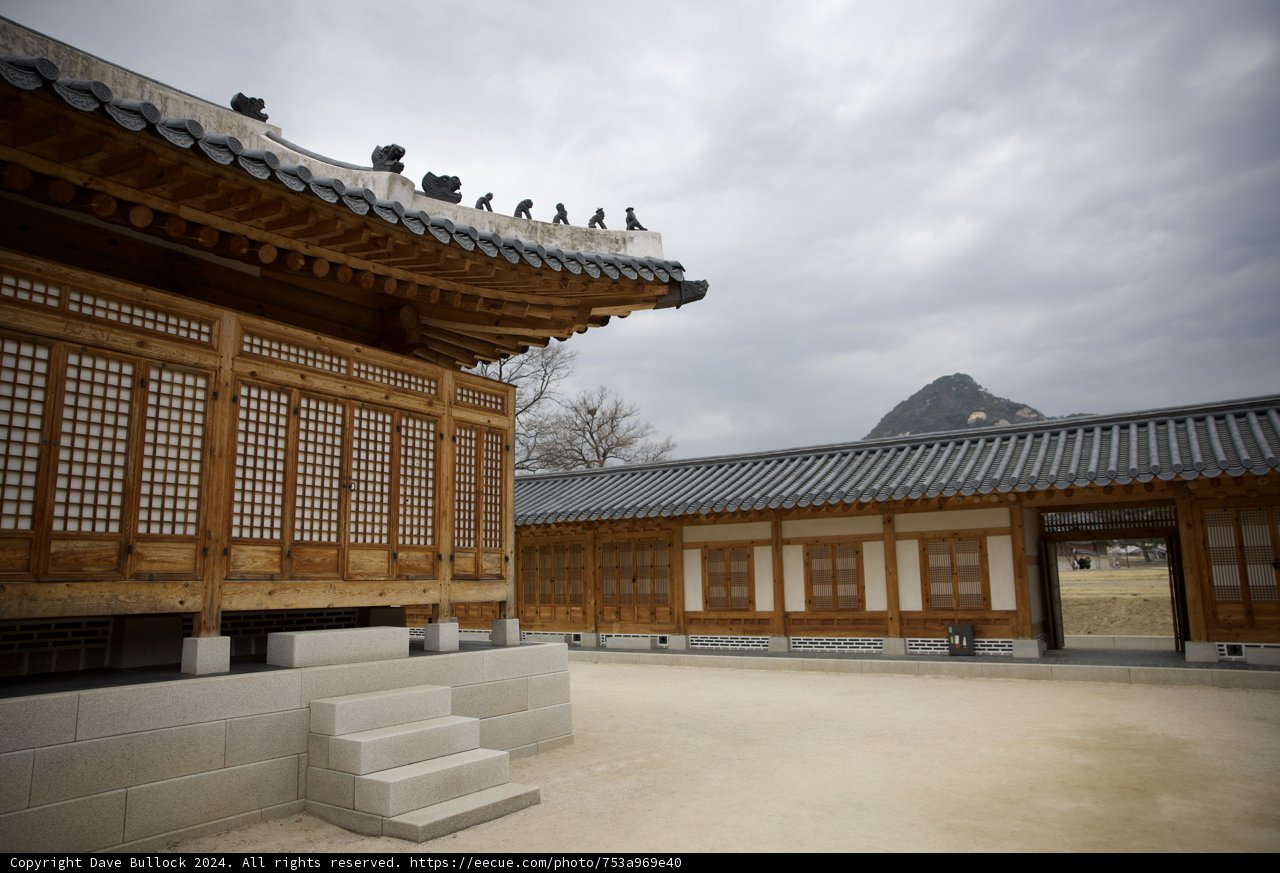 The Serene Skyline of Korea