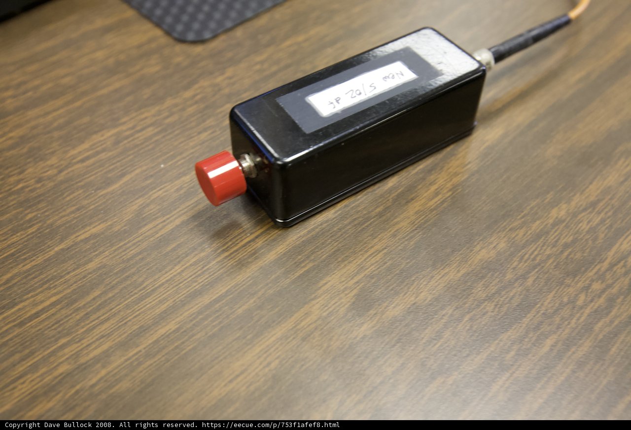 Mysterious Black Box with a Red Button