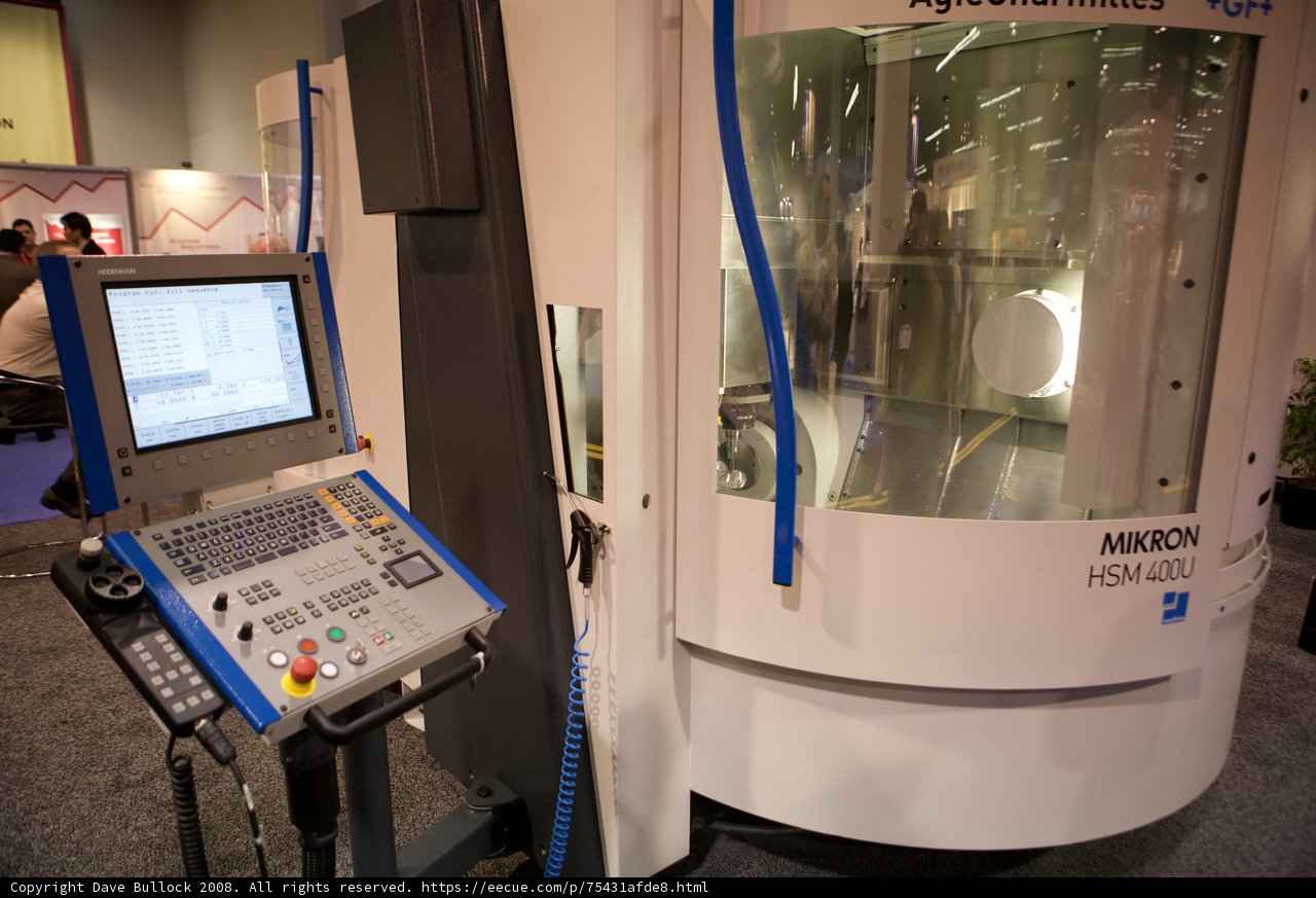 Futuristic Machine on Display at Robot Automation Show