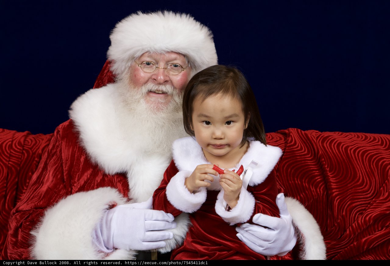 A Christmas Selfie with Santa