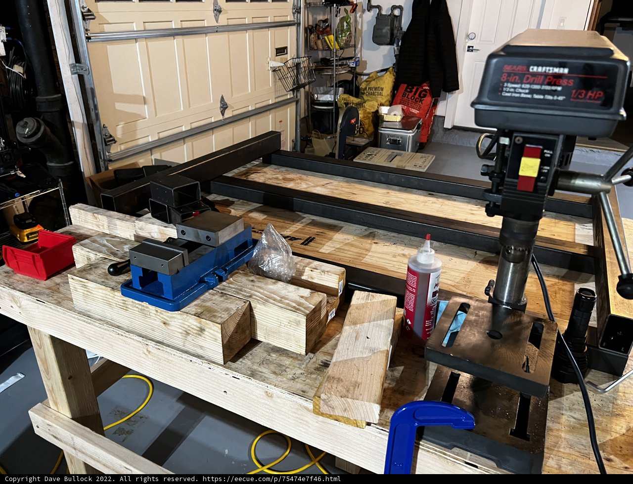 Factory Workshop on a Workbench