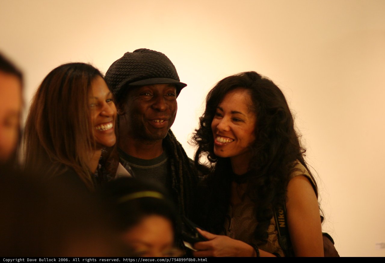 Smiling Trio in Headgear