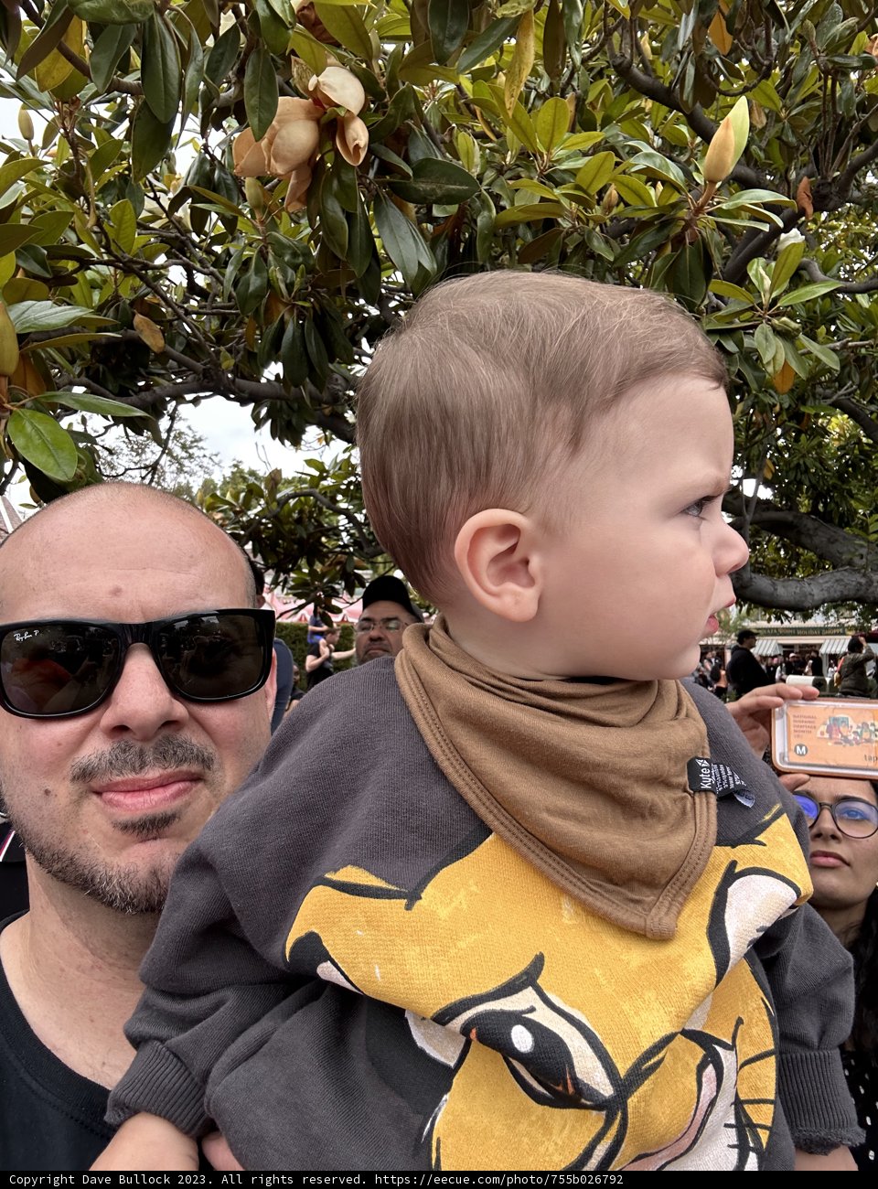 Fatherly Love at Disneyland