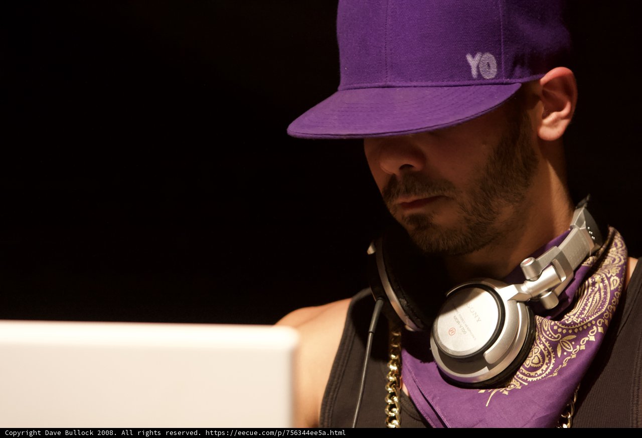 Purple Hat at Coachella