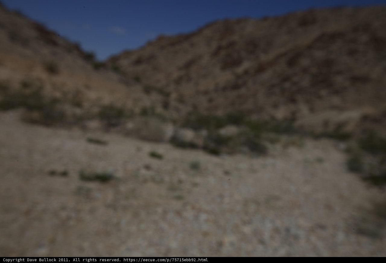 Desert Gravel Road