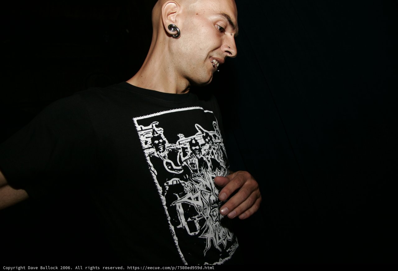 Happy Bald Guy with Piercings