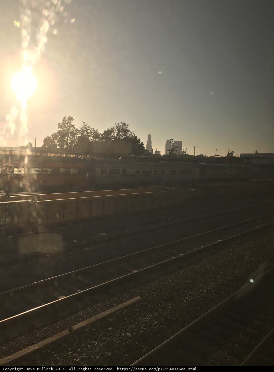 Train Window View