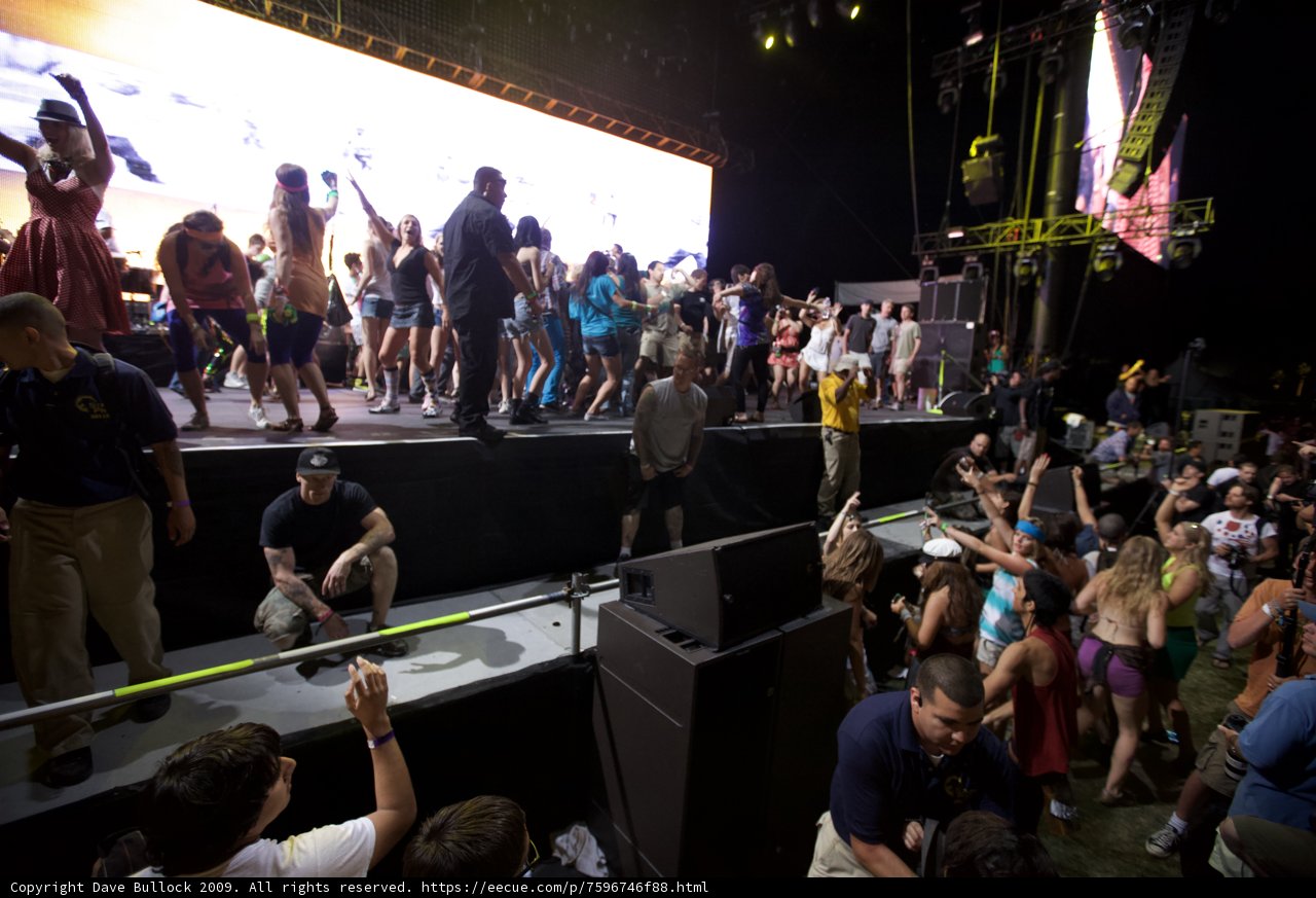 Coachella 2009 Stage Invasion
