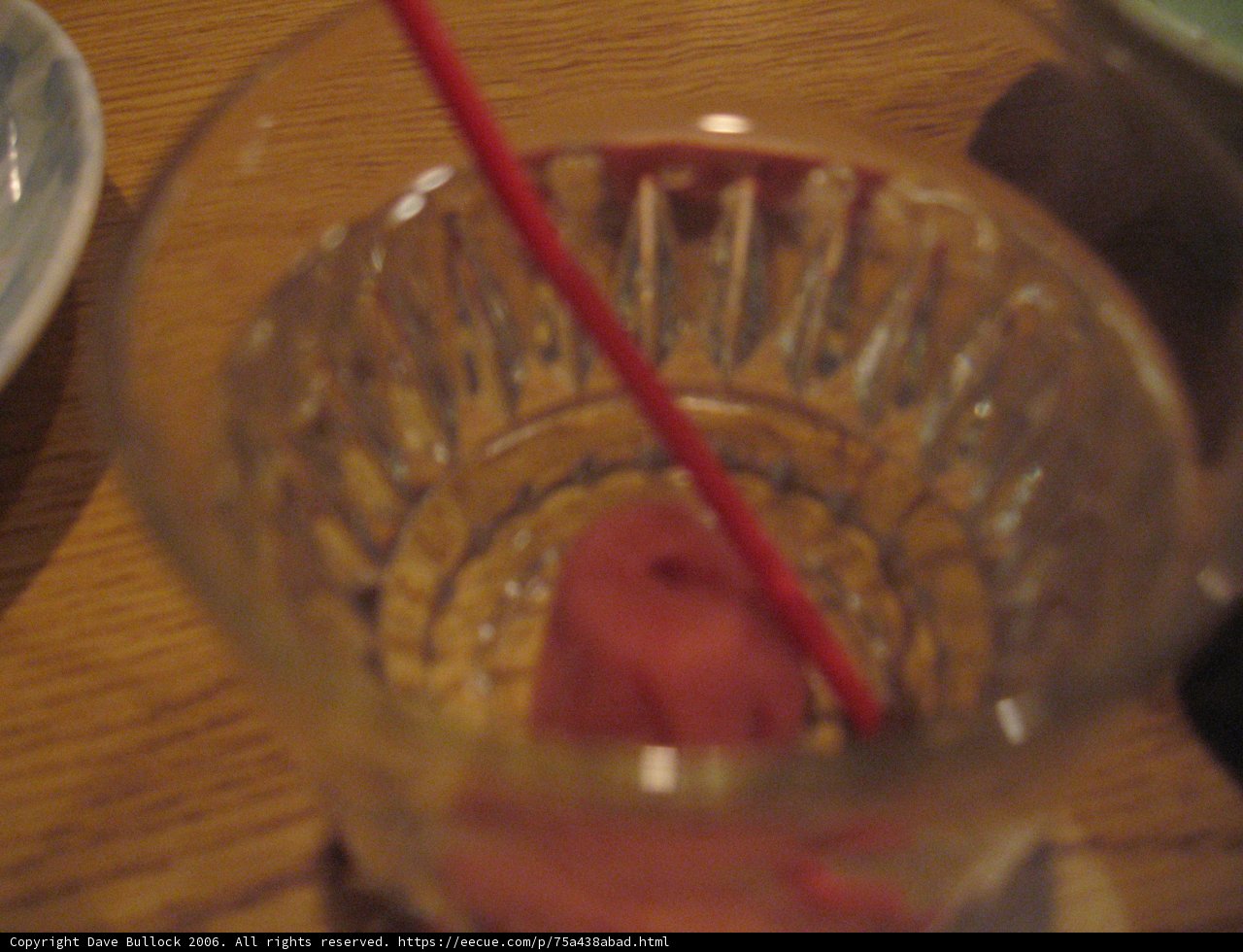 Sipping on a Sweet Cocktail