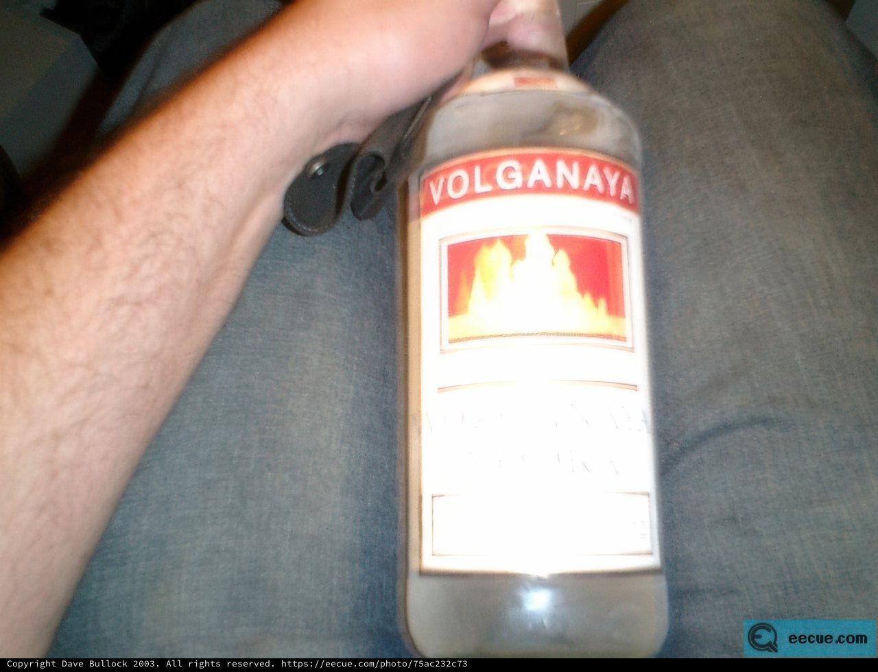 Sipping on Volga Vodka