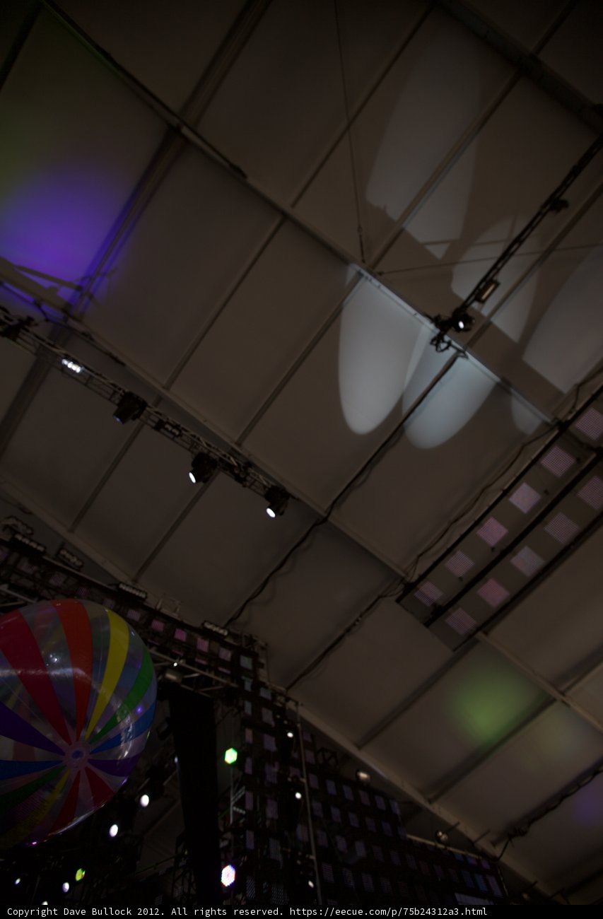 Colorful Balloon Soars Above Coachella Fest