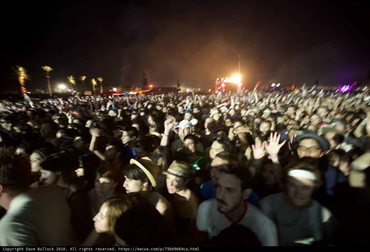 Coachella Crowd Goes Wild