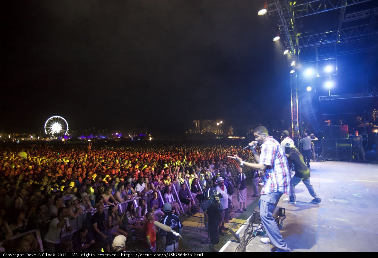 Rocking the Night Away at Coachella Concert