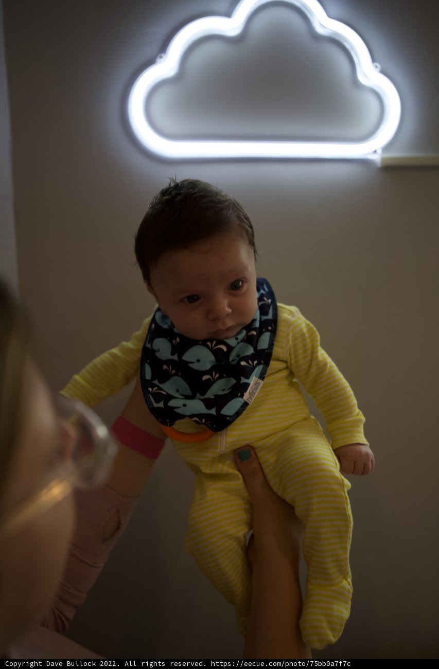 A Tender Moment with Baby Wesley