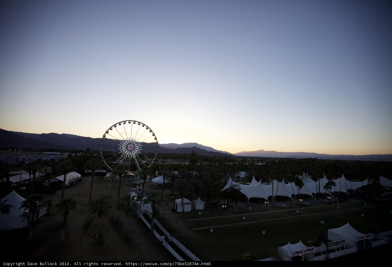 Ferris Wheel at Sunset