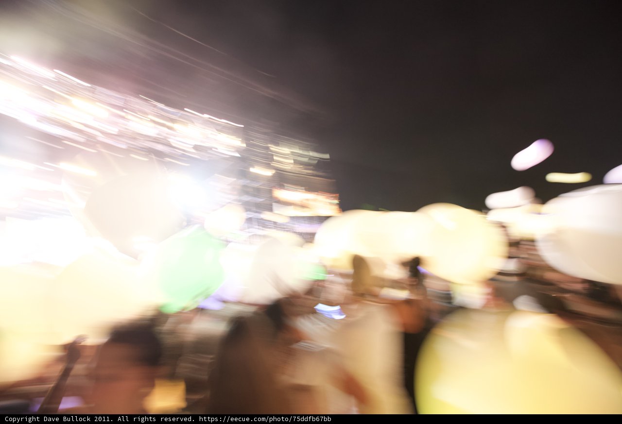 Nighttime Balloon Celebration
