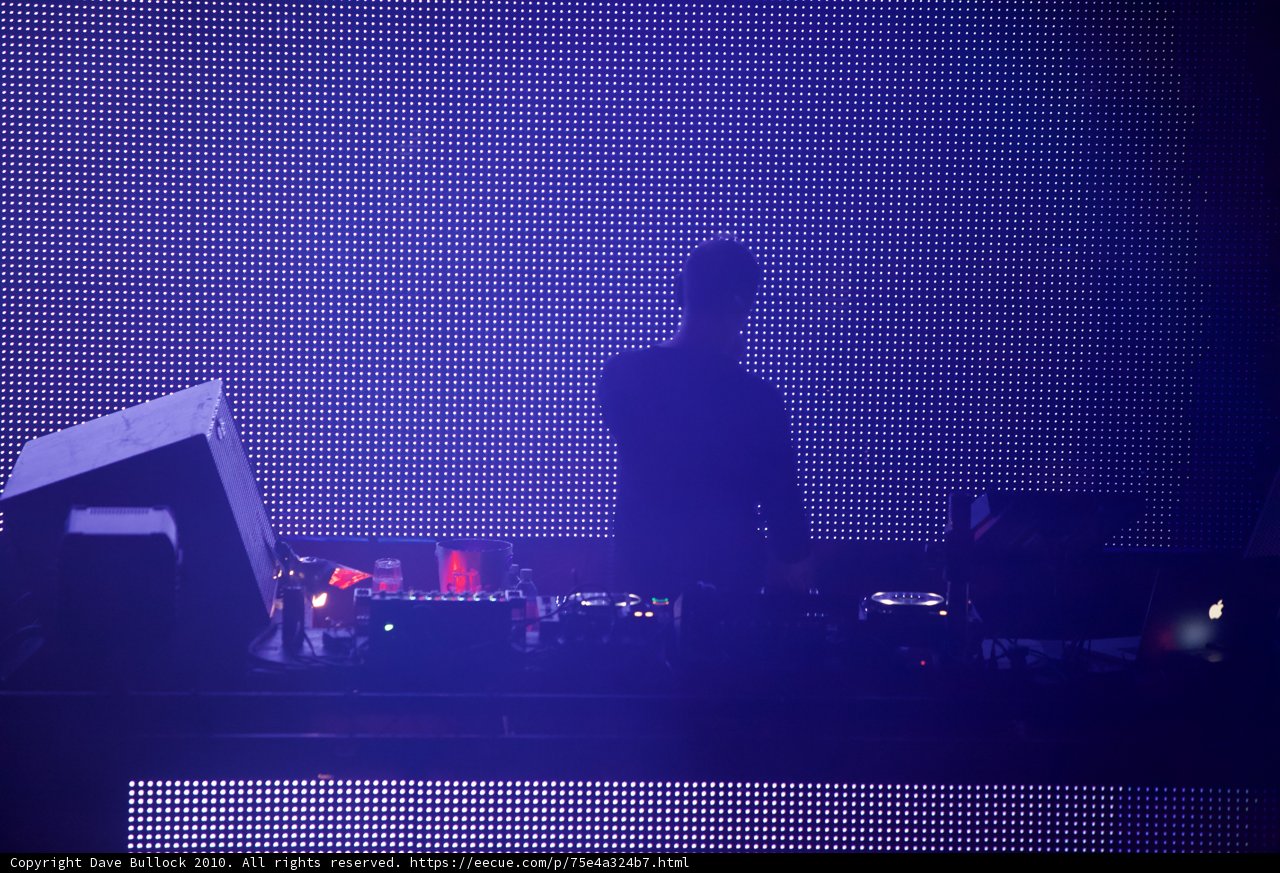 DJ Sasha electrifying the crowd