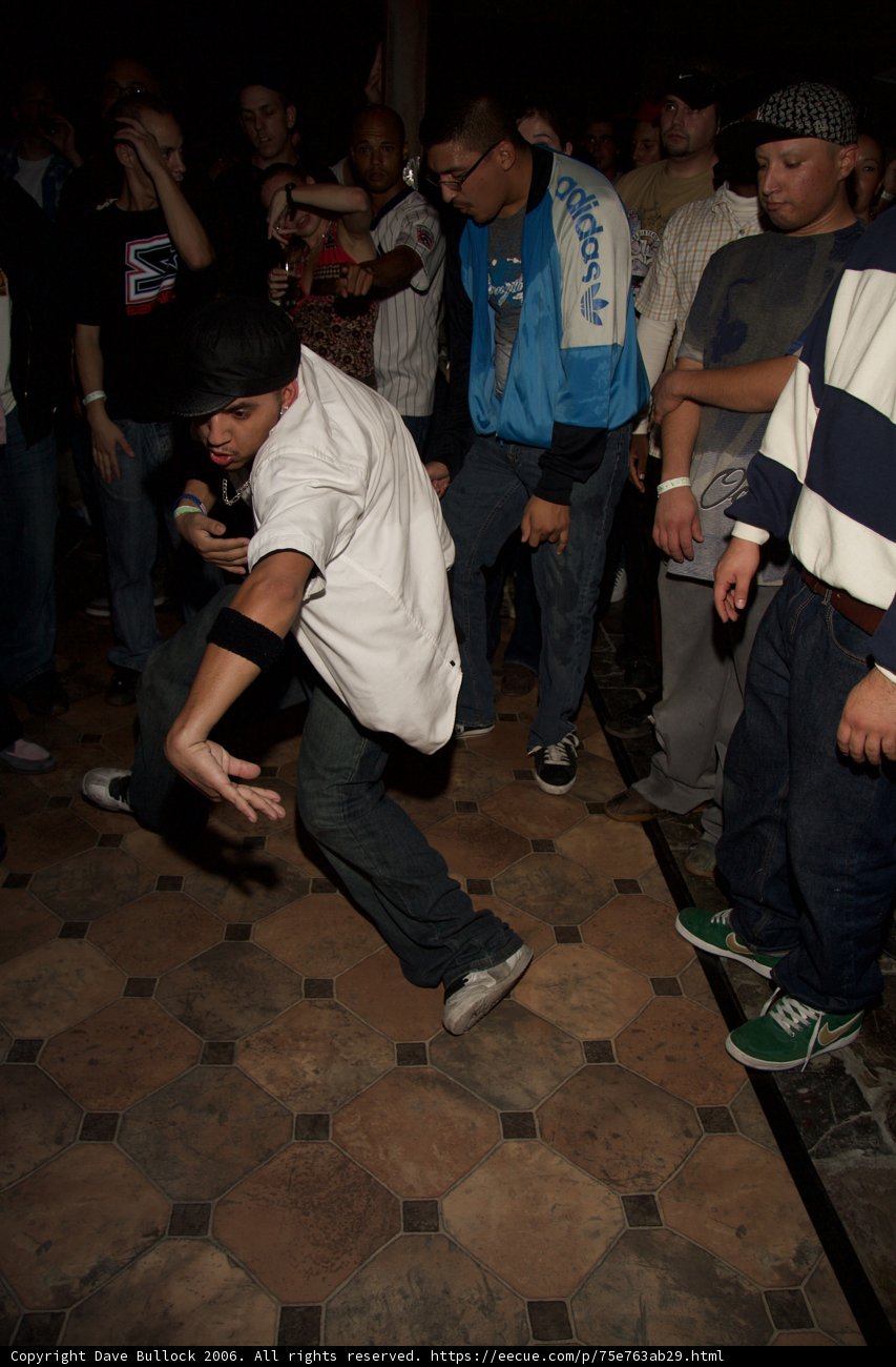 Breakdancing in White