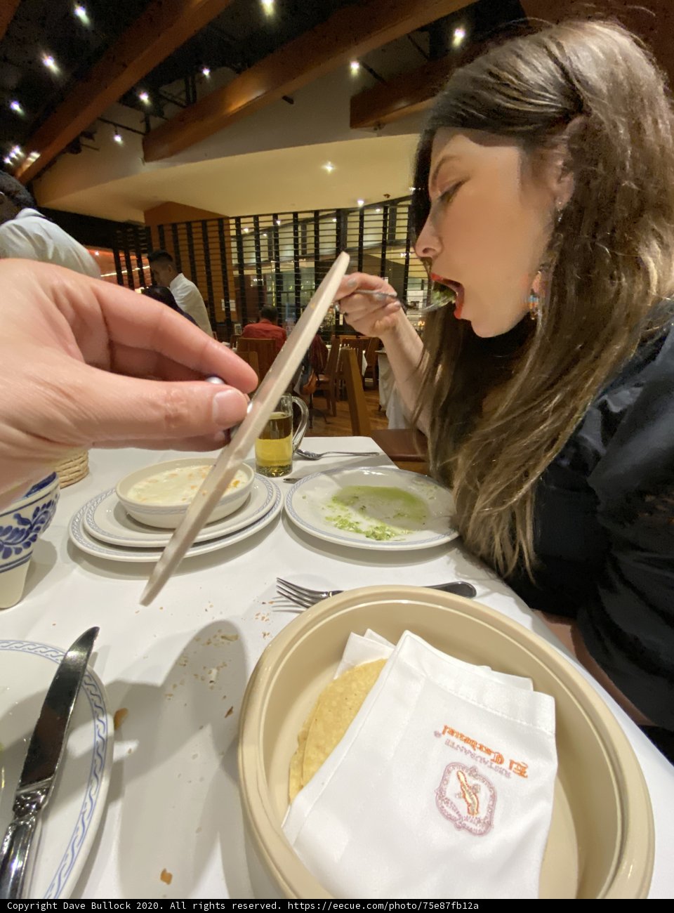 Enjoying a Meal with Chopsticks