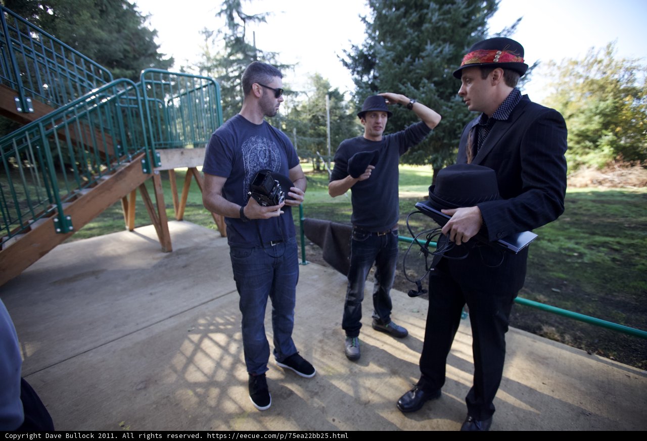 Park chat with buddies