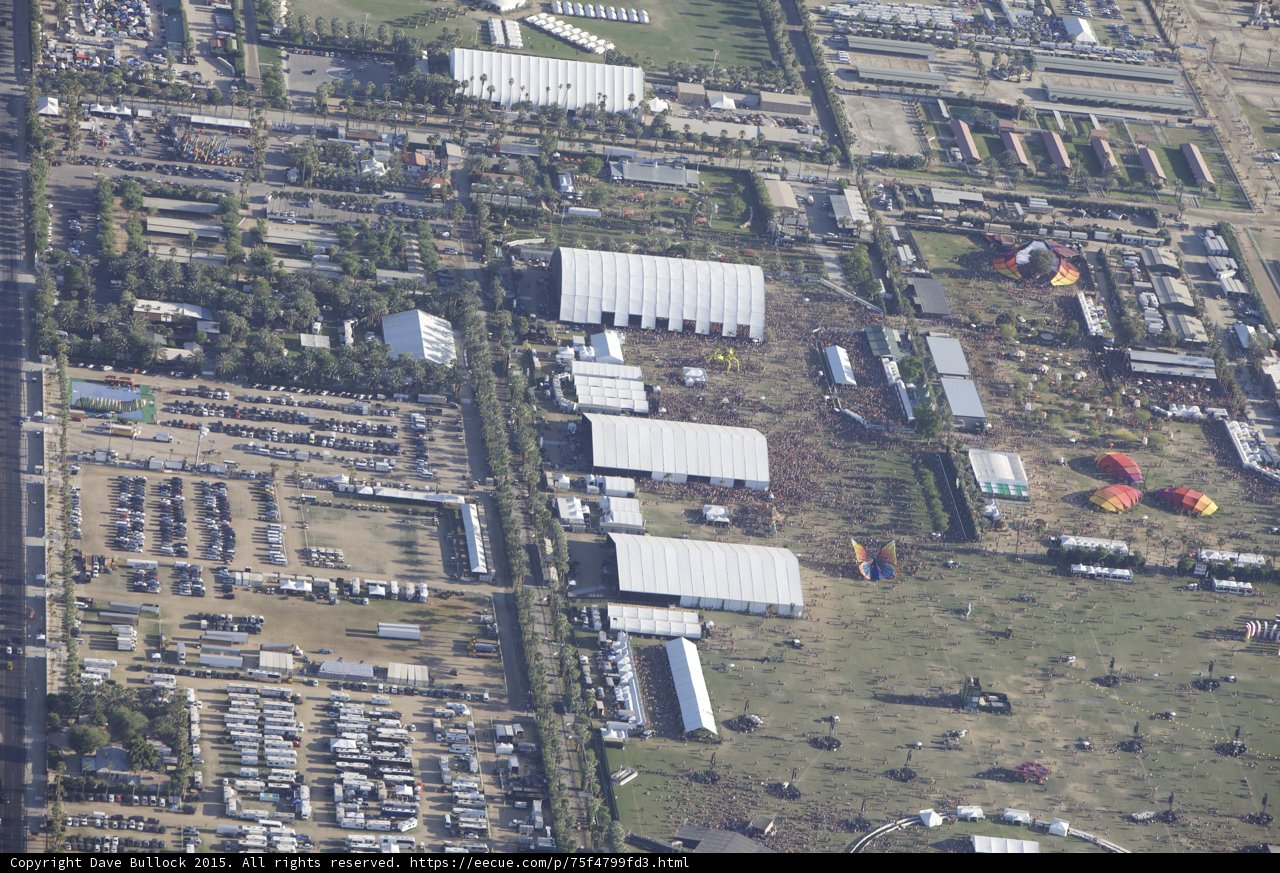Urban Industrial Park from Above