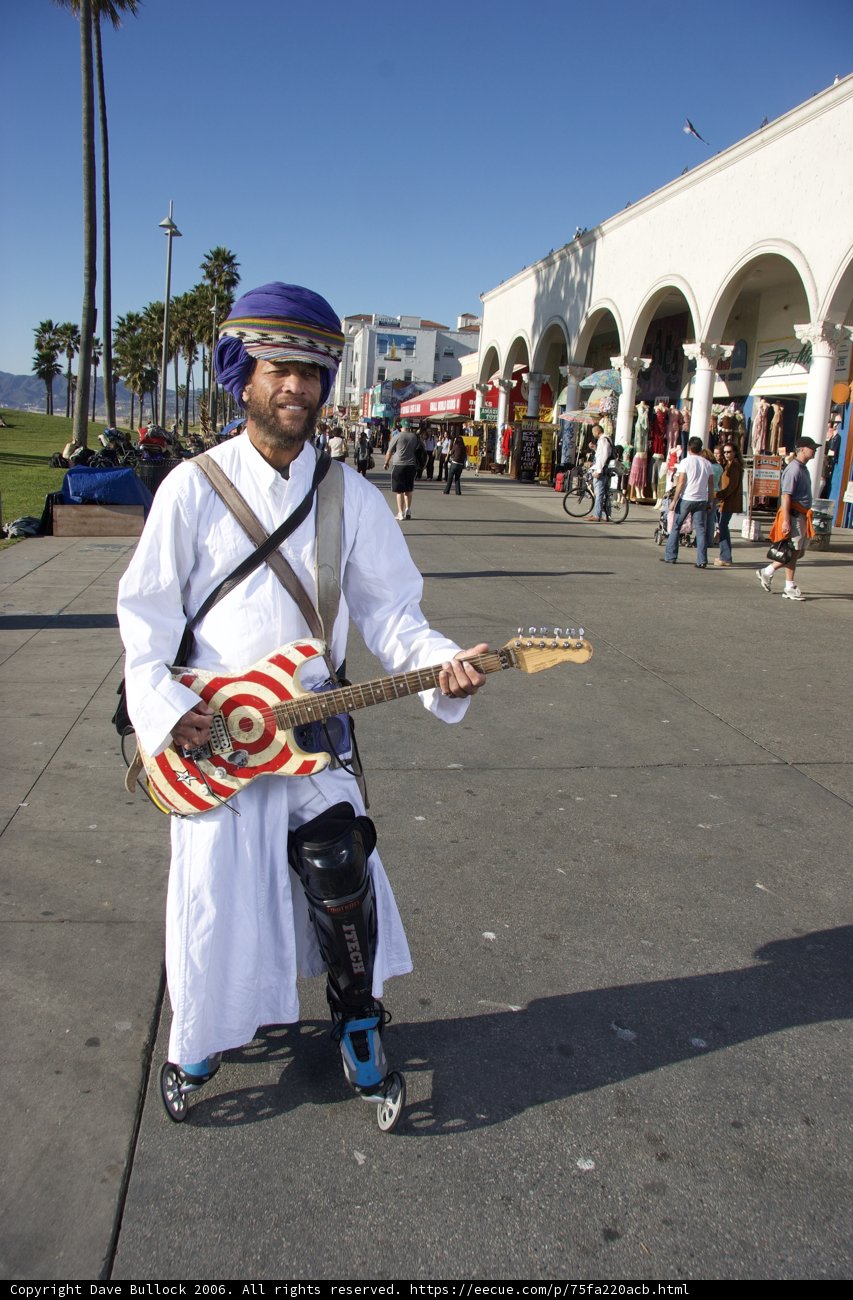 The Guitarist in White