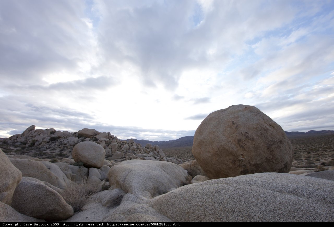 Lone Rock in the Desert