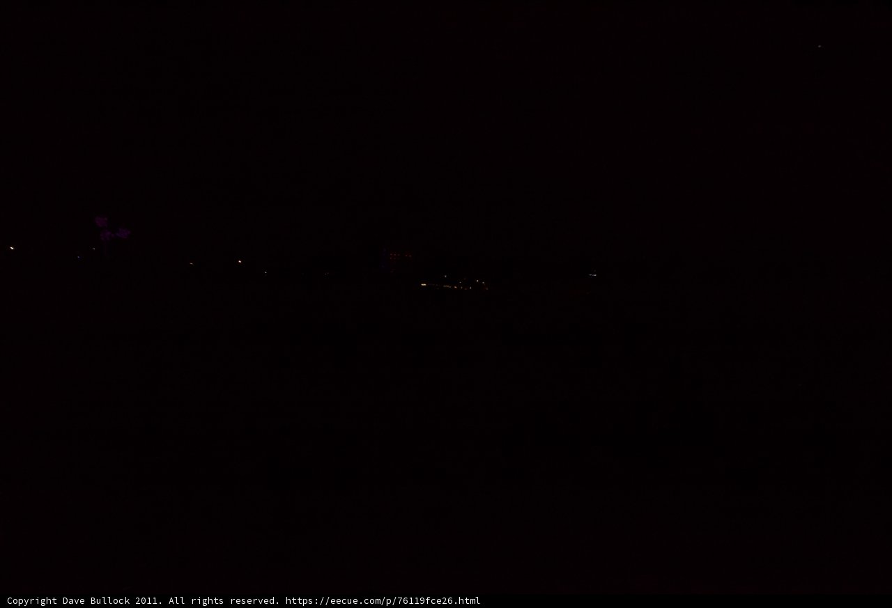 Live Camera Captures Stunning Night Sky in the Lake of the Woods National Forest