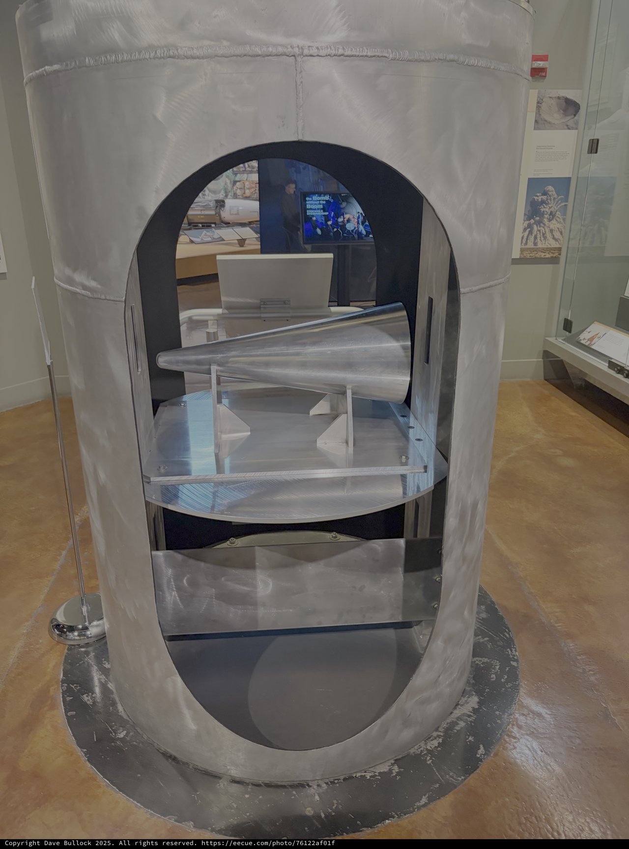 Cross-Section Model Display in Museum Setting