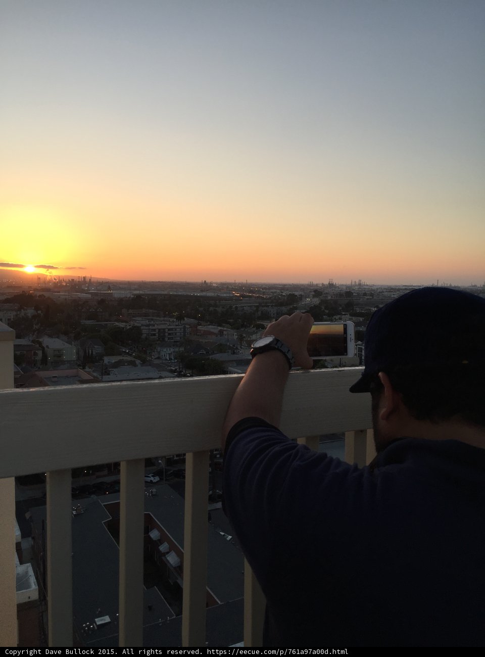 Capturing the Long Beach Sunset