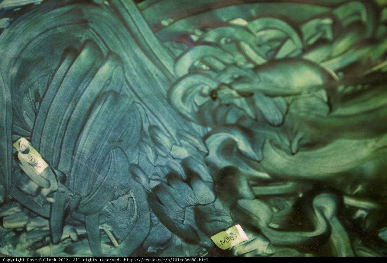 A Close Up of A Dragon Painting