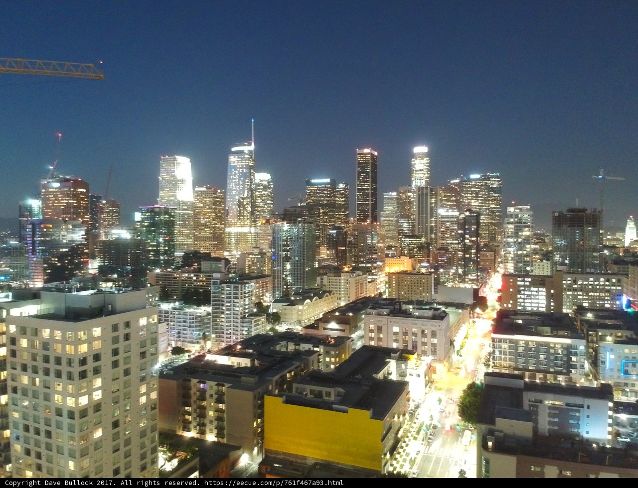 Glowing Metropolis at Night