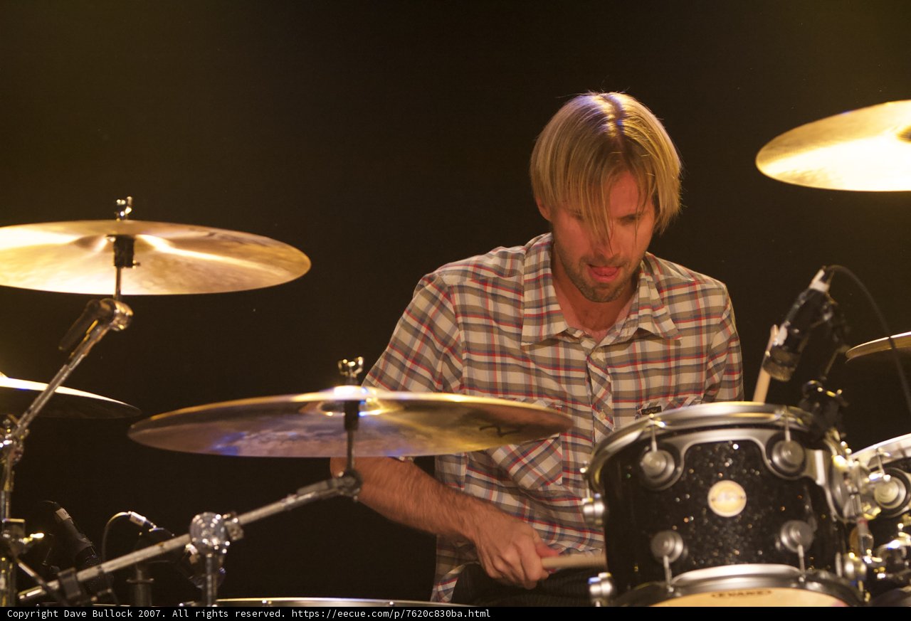 Brooks Wackerman on Drums at Bad Religion Glasshouse Concert