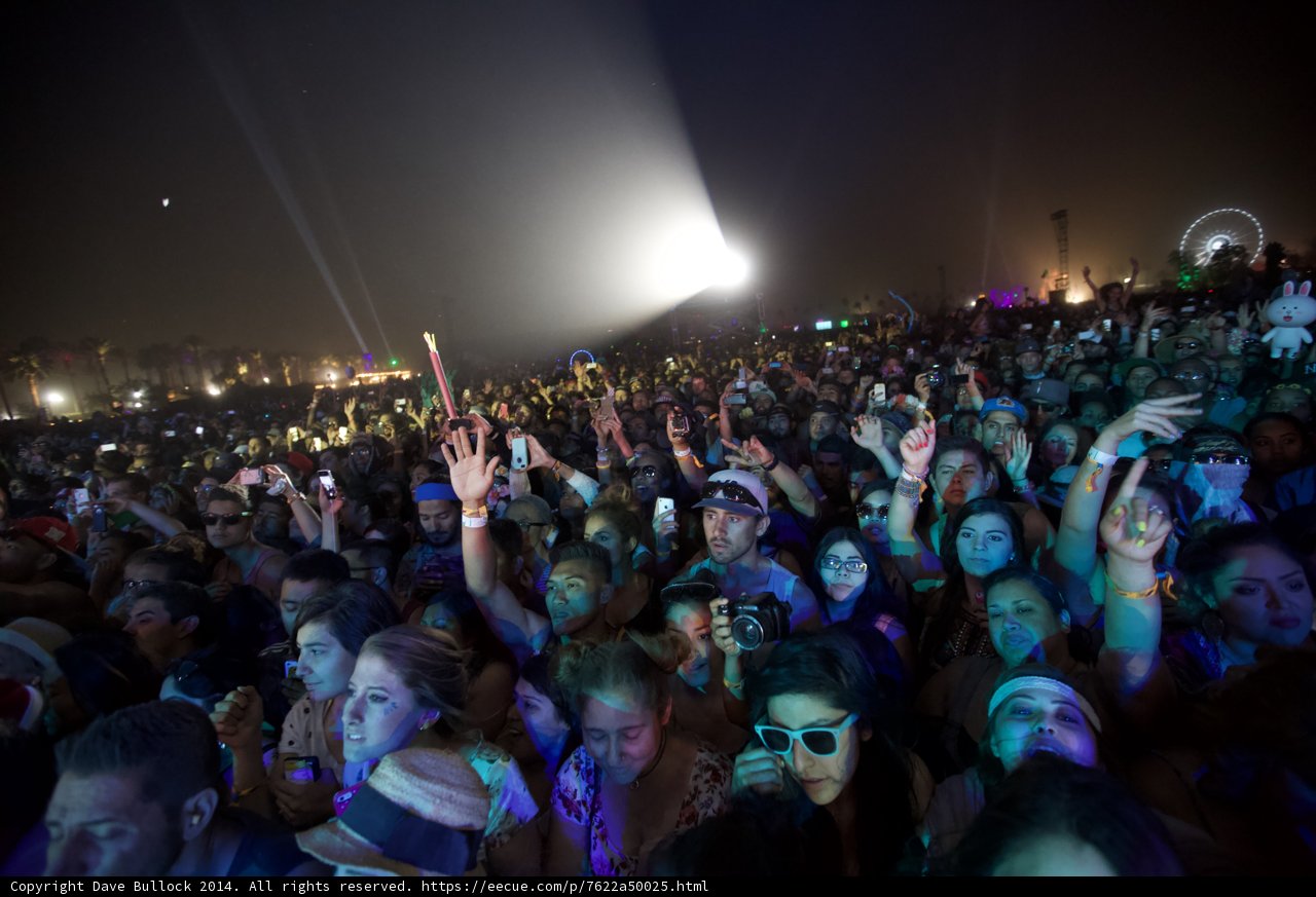 Urban Concert Crowd