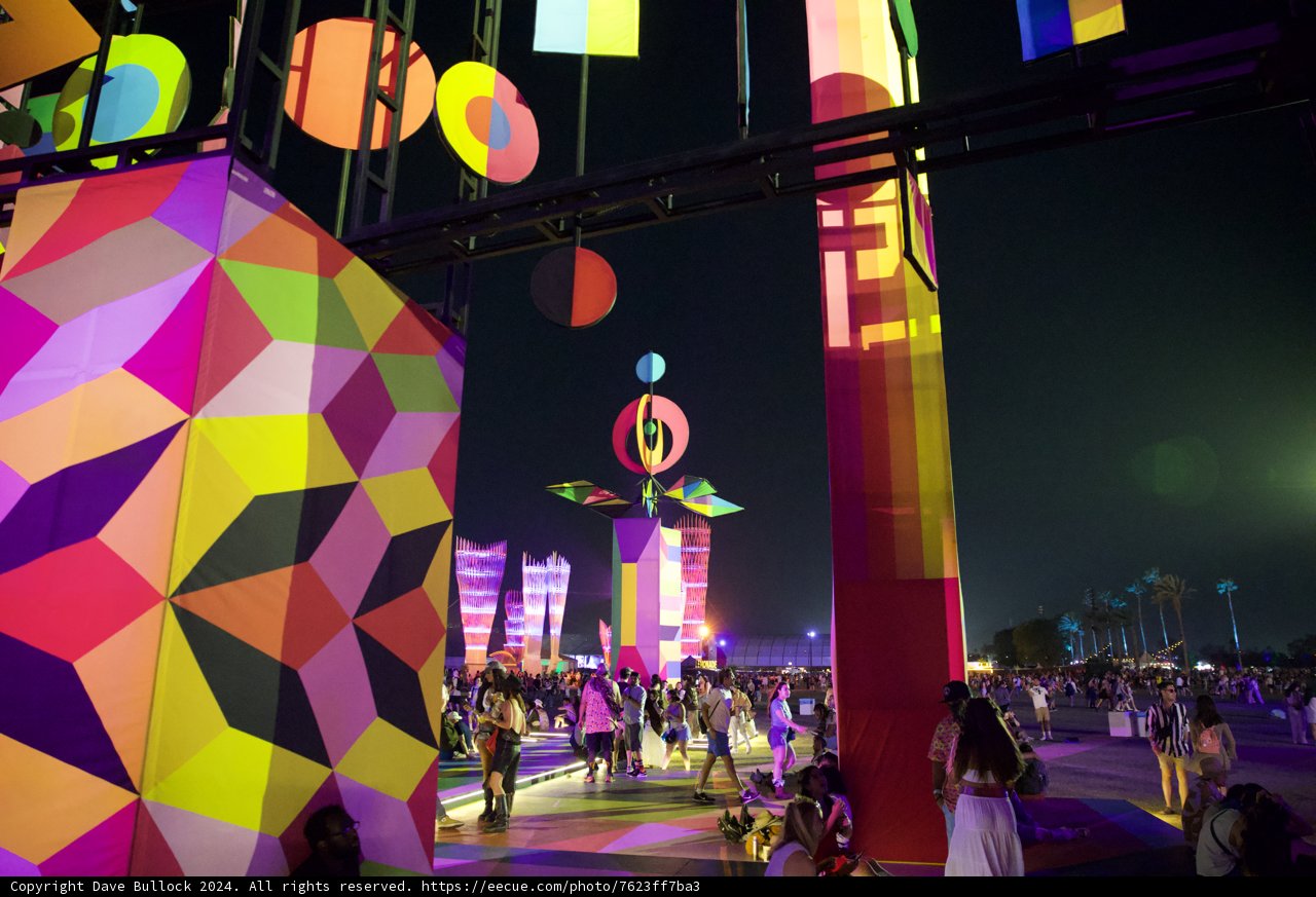 Vibrant Nights at Coachella 2024