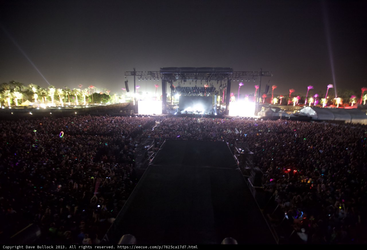 Lights and Music at Coachella