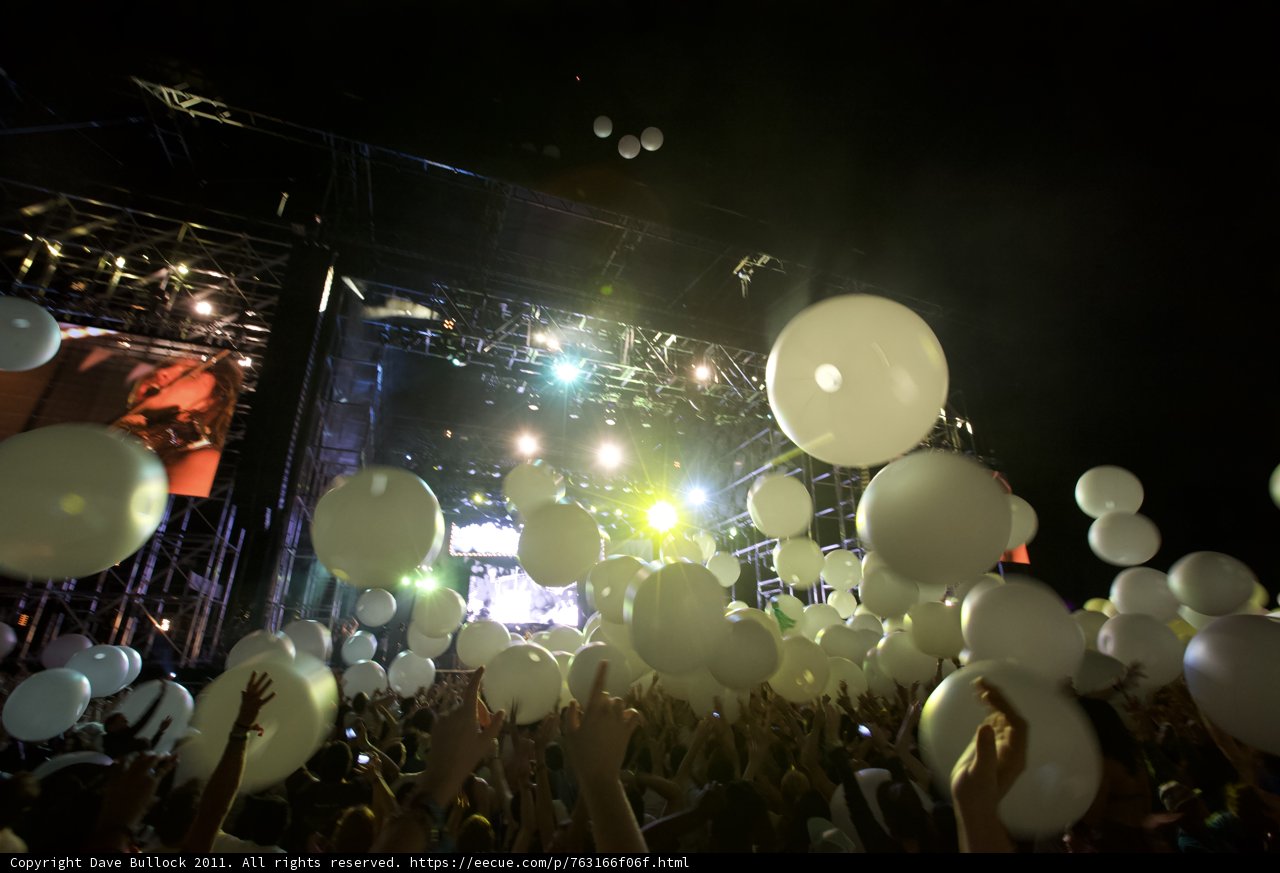 Balloons Light Up the Night at Coachella