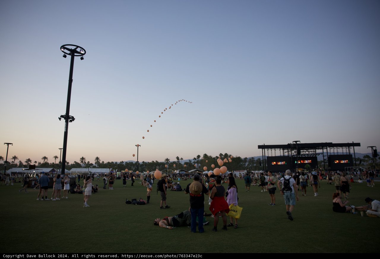 Sunset Serenity at Coachella 2024