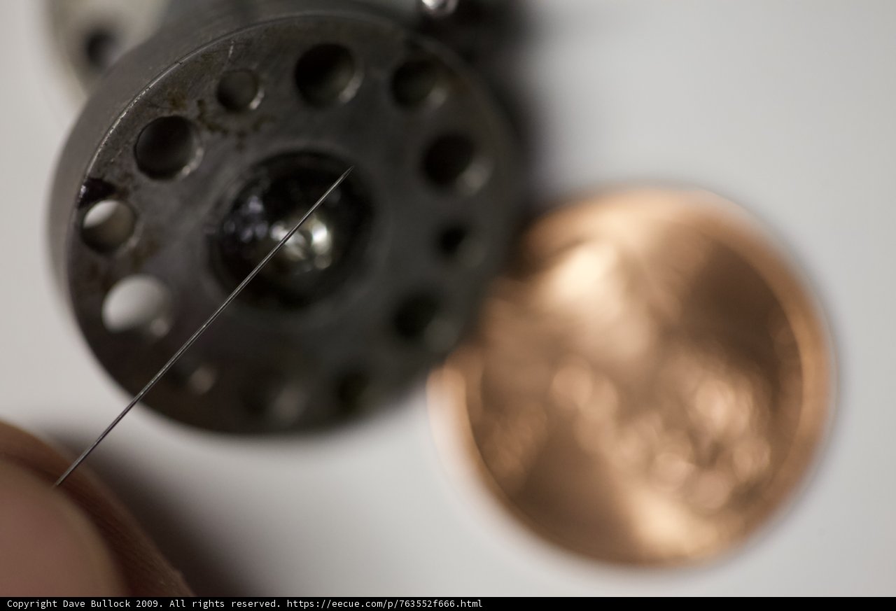 Bronze Needle and Penny