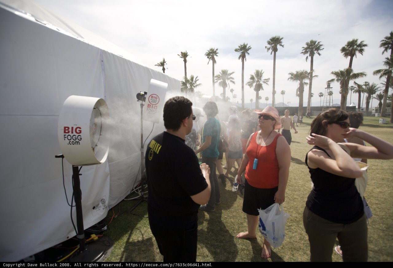 Gathering Under the White Tent