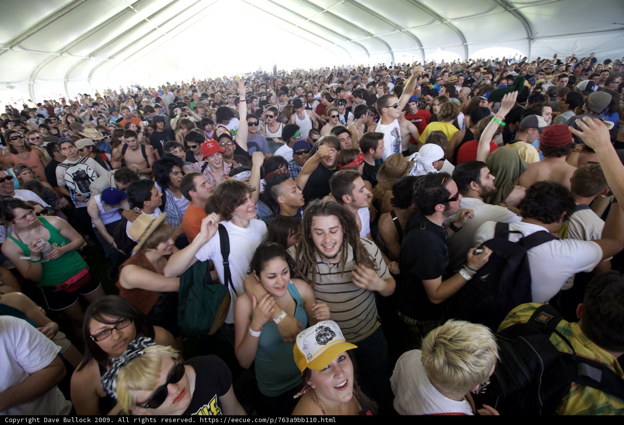 Coachella 2009 Music Festival Crowd