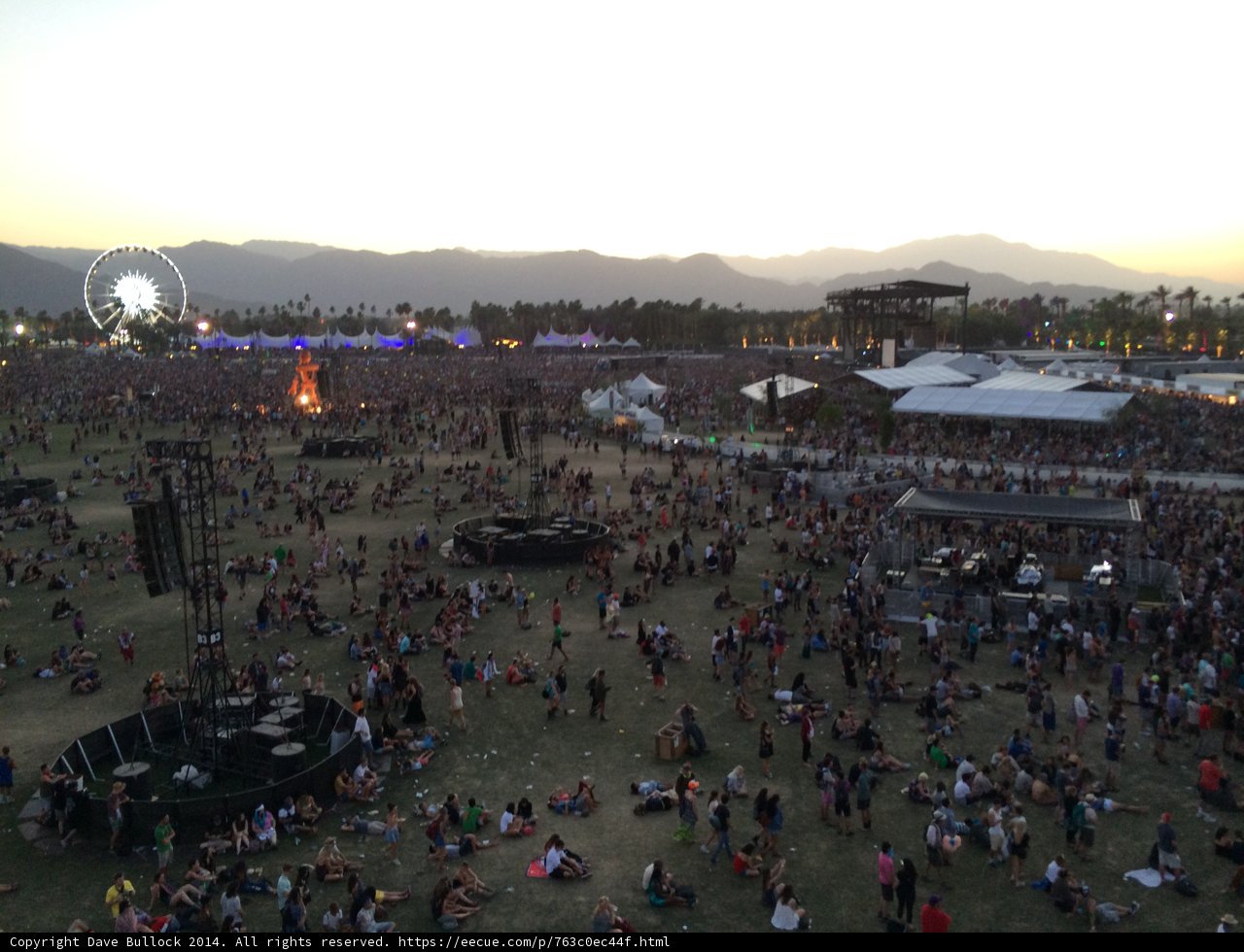 City Crowd at Sunset Music Festival