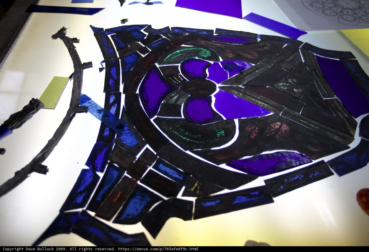 Vibrant Stained Glass Artwork