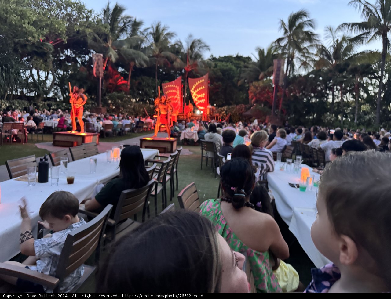 Evening Luau at Aulani